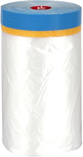Kip Multi-Masker - 3 in 1 Washi-Tec und Gewebeband Masker zum Maskieren, Schützen und Verputzen 2600 mm x 17 m | Abdeckband & Putzerband für Wandfarbe, Spachtelmasse, Acryl, Streichen und Lackieren von kip