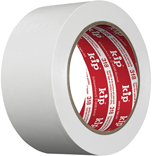 Kip PVC-Schutzband quergerillt, WHT, 50mm x 33m, 33 von kip