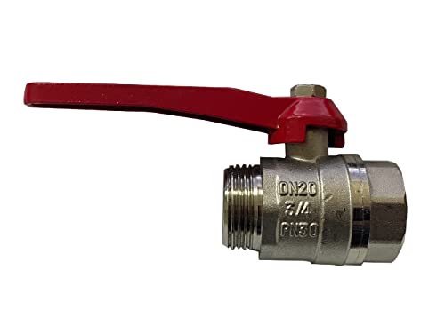 5130B - Kugelhahn M/F - 3/4" mit Hebelgriff. von kippen