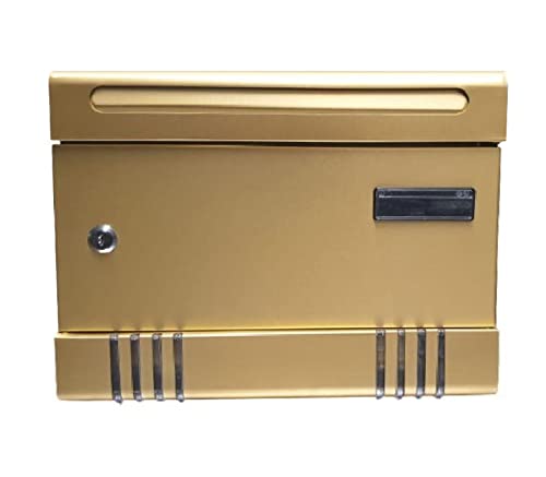 Kippen 10005M - Briefkasten Modell Secret aus eloxiertem Aluminium, Farbe Bronze von kippen