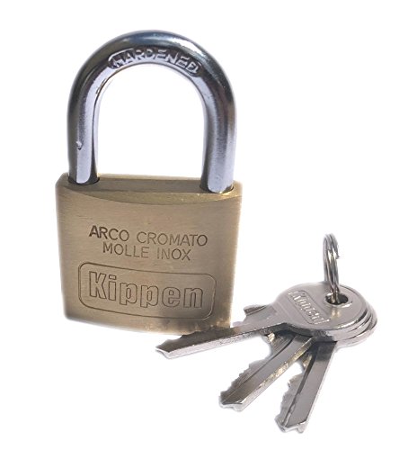 kippen 2002D 40 mm Bogen-Vorhängeschloss mit Messingkörper kippen 2002D 40 mm Bogen-Vorhängeschloss mit Messingkörper von kippen