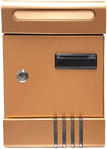 kippen 10005LX - Briefkasten Modell Luxury, aus eloxiertem Aluminium, Maße: 290 x 70 x 200 mm von kippen