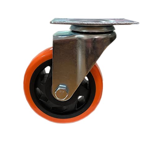 kippen 1640S1 PU-Rad 75 mm mit Drehplatte von kippen