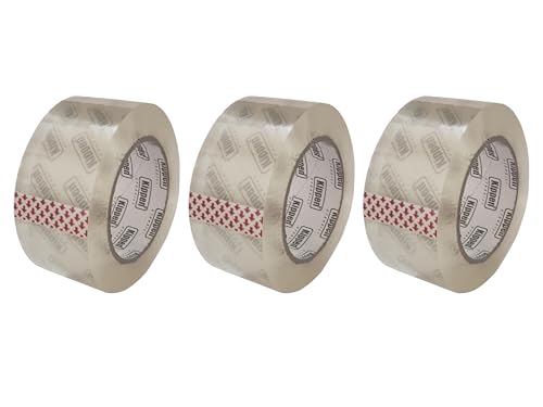 kippen 9004TR3 Verpackungsklebeband, transparent, 132 m x 50 mm, 3 Rollen von kippen