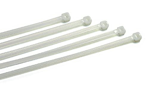 kippen 9014F1 Packung mit 50 Stück weißen Kabelbindern für Verkabelung 4,8 x 500 mm von kippen