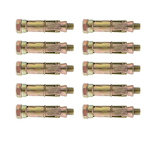 Kippen 9030C1 Packung mit 10 Erweiterungsdübel mit Sechskantkopf M10 x 75 mm von kippen
