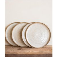 Brunchteller Set/ Dessertteller/ Handgedreht/steinzeug Handthrown Plate von kiriceramics