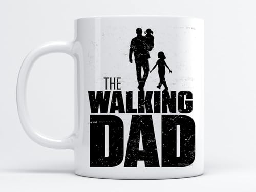 kisoyo "The Walking Dad" Tasse mit Vater und zwei süßen Mädchen, die mit ihrem Vater spazieren gehen, Vatertagsgeschenk, Keramik-Teetasse – Teetasse Geschenke für Papas Geburtstag, Vatertag, kisoyo "The Walking Dad" Tasse mit Vater und zwei süßen Mädchen, die mit ihrem Vater spazieren gehen, Vatertagsgeschenk, Keramik-Teetasse – Teetasse Geschenke für Papas Geburtstag, Vatertag, von kisoyo