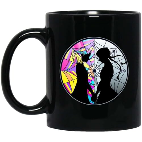 kisoyo Wednesday Mug - Lustige Keramik-Kaffeetasse - Nevermore Academy Goth Tasse - 325 ml von kisoyo