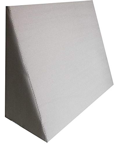 Stützendes Lesekissen für Bett oder Couch Schaumstoffkeil Lagerungshilfe Lagerungskissen Rückenstütze (beige) von kissen-fabrik