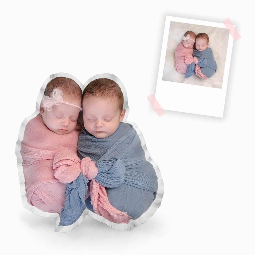 Personalisiertes Zwillingskissen von kissenliebe