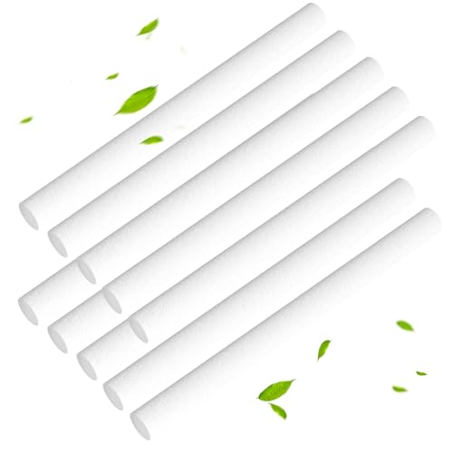 KISSLEAF 10PCS Luftbefeuchter Stick Filter Refill - Mini Air Diffuser Pure Wicks Refill Baumwolle Filter Sticks Ersatz Dochte für kleine tragbare Luftbefeuchter Diffusor im Büro Schlafzimmer Haus von kissleaf