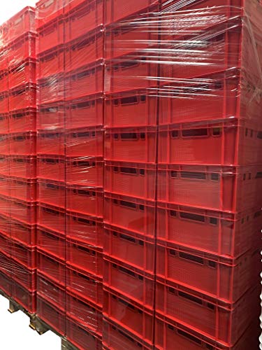 44x Fleischkiste * 1 Palette E2 rot 60x40x20 1 Pal. Metzgerkiste Fleischbox Eurobehälter 44x Fleischkiste * 1 Palette E2 rot 60x40x20 1 Pal. Metzgerkiste Fleischbox Eurobehälter von kistenkind