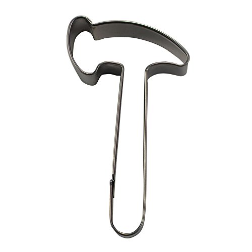 Ausstecher Hammer Werkzeug Keksausstecher Plätzchenform, Edelstahl rostfrei, ca. 8 cm von kitchenfun