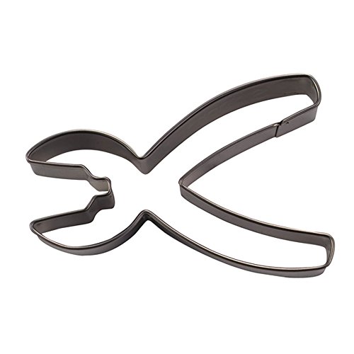 Ausstecher Zange Werkzeug Keksausstecher Plätzchenform, Edelstahl rostfrei, ca. 8 cm von kitchenfun