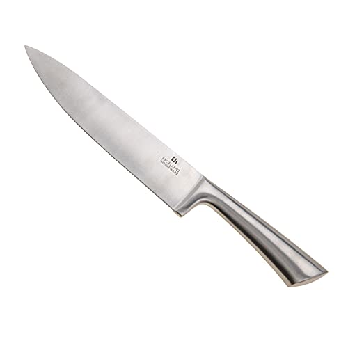Fleischmesser Universalmesser Küchenmesser, durchgängig, rostfreier Edelstahl, ca. 34 x 4.5 x 2 cm von kitchenfun