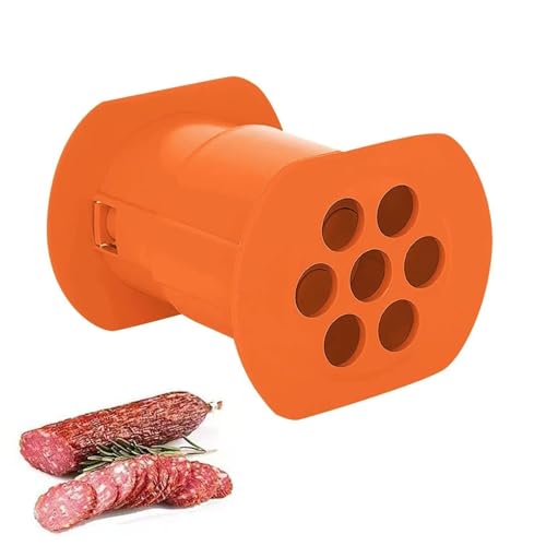 Wurstbereiter | Hot Dog Maker 7 Wurstpresse | Lebensmittelechte Wurstfüllmaschine, Manuelle Cevapcici Presse Maker für leckere gefüllte Würste von kivrimlarv