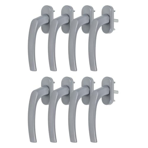 8 x Alu Fenstergriff in Silber F1 - Stiftlänge 40mm 8 x Alu Fenstergriff in Silber F1 - Stiftlänge 40mm von kj-vertrieb