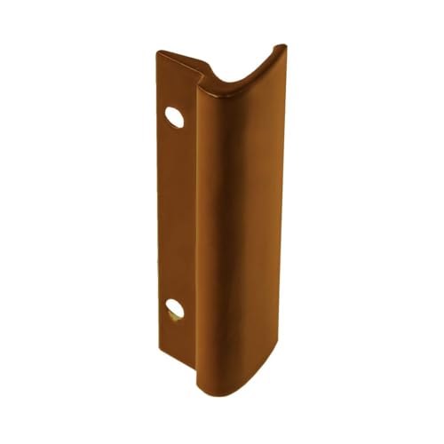 Alu Balkontür Ziehgriff Glasfalz, Farbe:Golden Oak RAL 8003 von kj-vertrieb