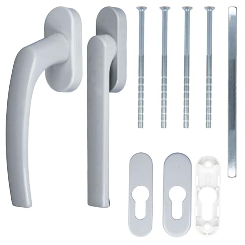 Alu Terrassentürgriff Balcony mit Flachgriff, Farbe:Silber F1 Alu Terrassentürgriff Balcony mit Flachgriff, Farbe:Silber F1 von kj-vertrieb