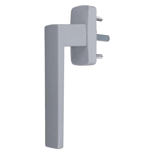 Aluminium Fenstergriff Quadrat, Farbe:Silber F1, Stiftlänge:35mm Aluminium Fenstergriff Quadrat, Farbe:Silber F1, Stiftlänge:35mm von kj-vertrieb