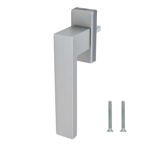 Design Aluminium Fenstergriff Dublin - sandgestrahlt, Farbe:Silber F1, Stiftlänge:35mm Design Aluminium Fenstergriff Dublin - sandgestrahlt, Farbe:Silber F1, Stiftlänge:35mm von kj-vertrieb
