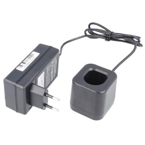Ladegerät kompatibel mit Panasonic Li-Ion Werkzeug-Akkus EZ9L10, EY9L10B, EY7410LA1C, EY7410LA2S - 4.2V 1.5A von kj-vertrieb