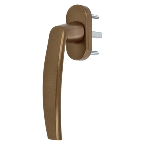 Premium Aluminium Fenstergriff Victory - Metall Sockel, Farbe:Gold F4, Stiftlänge:35mm Premium Aluminium Fenstergriff Victory - Metall Sockel, Farbe:Gold F4, Stiftlänge:35mm von kj-vertrieb
