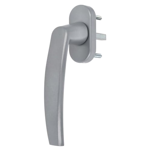 Premium Aluminium Fenstergriff Victory - Metall Sockel, Farbe:Silber F1, Stiftlänge:45mm Premium Aluminium Fenstergriff Victory - Metall Sockel, Farbe:Silber F1, Stiftlänge:45mm von kj-vertrieb