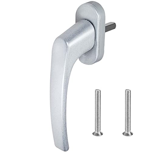 Premium Aluminium Fenstergriff Victory - Kunststoff Sockel, Farbe:Silber F1, Stiftlänge:45mm Premium Aluminium Fenstergriff Victory - Kunststoff Sockel, Farbe:Silber F1, Stiftlänge:45mm von kj-vertrieb