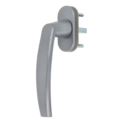 Premium Aluminium Fenstergriff Victory - Kunststoff Sockel, Farbe:Silber F1, Stiftlänge:45mm Premium Aluminium Fenstergriff Victory - Kunststoff Sockel, Farbe:Silber F1, Stiftlänge:45mm von kj-vertrieb