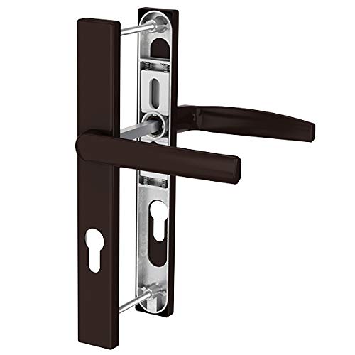 Premium Drückergarnitur Victory DHS 92mm - Rechteckig - Griff-Flachgriff, Farbe:Dunkelbraun RAL 8077, Schildbreite:32mm Premium Drückergarnitur Victory DHS 92mm - Rechteckig - Griff-Flachgriff, Farbe:Dunkelbraun RAL 8077, Schildbreite:32mm von kj-vertrieb