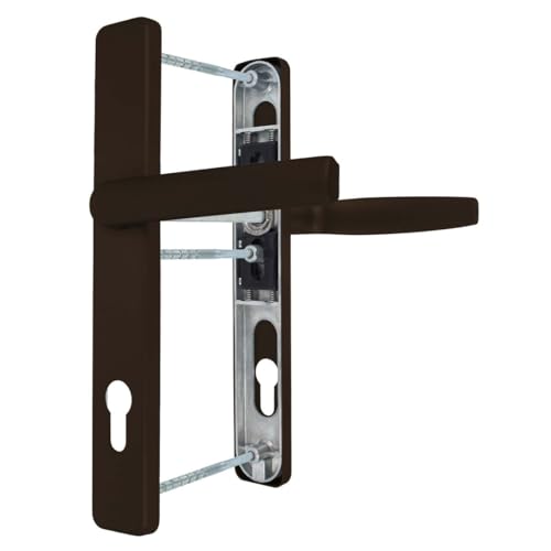 Premium Drückergarnitur Victory DHS 92mm - Rechteckig - Griff-Flachgriff, Farbe:Dunkelbraun RAL 8077, Schildbreite:32mm Premium Drückergarnitur Victory DHS 92mm - Rechteckig - Griff-Flachgriff, Farbe:Dunkelbraun RAL 8077, Schildbreite:32mm von kj-vertrieb