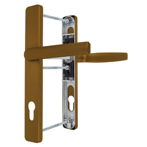 Premium Drückergarnitur Victory DHS 92mm - Rechteckig - Griff-Flachgriff, Farbe:Gold F4, Schildbreite:32mm Premium Drückergarnitur Victory DHS 92mm - Rechteckig - Griff-Flachgriff, Farbe:Gold F4, Schildbreite:32mm von kj-vertrieb