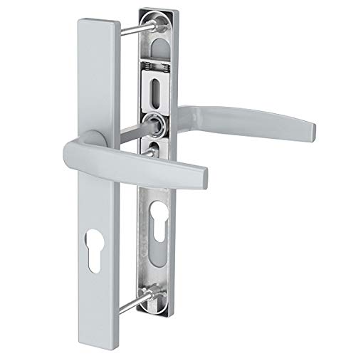 Premium Drückergarnitur Victory DHS 92mm - Rechteckig - Griff-Griff, Farbe:Silber F1, Schildbreite:36mm Premium Drückergarnitur Victory DHS 92mm - Rechteckig - Griff-Griff, Farbe:Silber F1, Schildbreite:36mm von kj-vertrieb