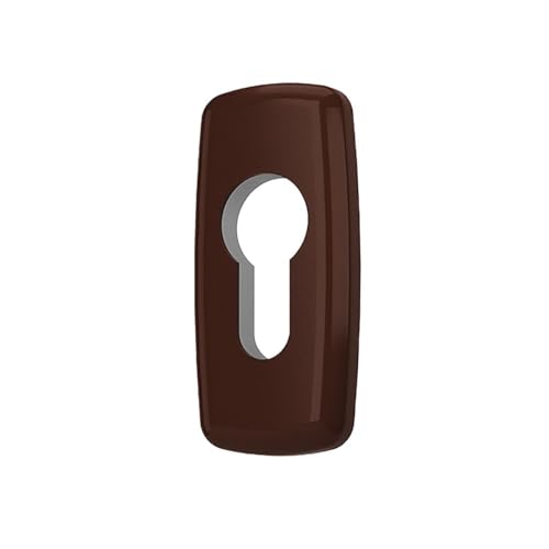 Premium Zylinder Schutzrosetten Rosetten Schließzylinder, Farbe:Braun RAL 8017, Form:Abgerundet Premium Zylinder Schutzrosetten Rosetten Schließzylinder, Farbe:Braun RAL 8017, Form:Abgerundet von kj-vertrieb