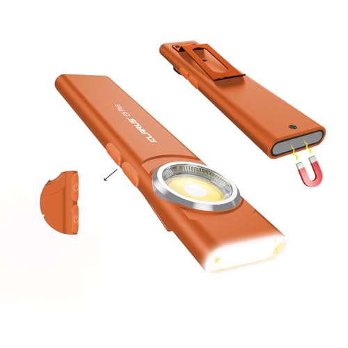 KLARUS E5 Plus Ultraflache EDC-Taschenlampe mit Doppelschalter und dreifachem Licht, 650 Lumen Arbeitsleuchte, wiederaufladbar über USB-C, ultraportabel mit Magnetfuß und Taschenclip KLARUS E5 Plus Ultraflache EDC-Taschenlampe mit Doppelschalter und dreifachem Licht, 650 Lumen Arbeitsleuchte, wiederaufladbar über USB-C, ultraportabel mit Magnetfuß und Taschenclip von klarus