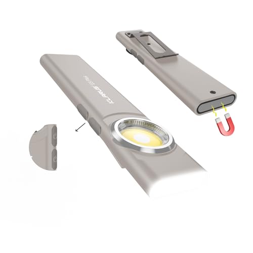 KLARUS E5 Plus Ultraflache EDC-Taschenlampe mit Doppelschalter und dreifachem Licht, 650 Lumen Arbeitsleuchte, wiederaufladbar über USB-C, ultraportabel mit Magnetfuß und Taschenclip KLARUS E5 Plus Ultraflache EDC-Taschenlampe mit Doppelschalter und dreifachem Licht, 650 Lumen Arbeitsleuchte, wiederaufladbar über USB-C, ultraportabel mit Magnetfuß und Taschenclip von klarus
