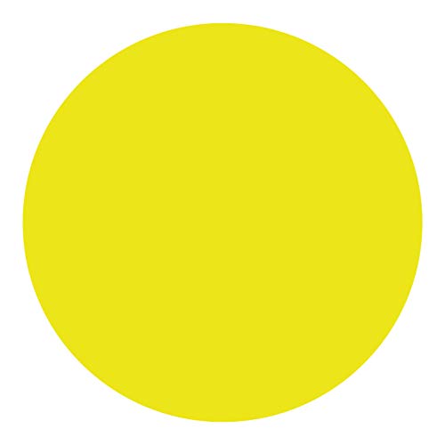 kleb-Drauf | 1 großer Punkt | Gelb - matt | Wandtattoo Wandaufkleber Wandsticker Aufkleber Sticker | Wohnzimmer Schlafzimmer Kinderzimmer Küche Bad | Deko Wände Glas Fenster Tür Fliese kleb-Drauf | 1 großer Punkt | Gelb - matt | Wandtattoo Wandaufkleber Wandsticker Aufkleber Sticker | Wohnzimmer Schlafzimmer Kinderzimmer Küche Bad | Deko Wände Glas Fenster Tür Fliese von kleb-drauf.de