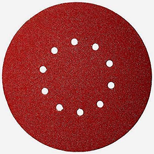 120x Schleifscheiben │ 10 Loch │ Ø 225 mm │ KORN WÄHLBAR │ für Exzenterschleifer │ Schleifblätter │ Klett Schleifpapier │ Marke: klebemeister.eu (P100) von klebemeister
