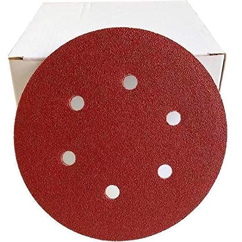 120x Schleifscheiben │ Ø 150 mm │ 6 Loch │ KÖRNUNG WÄHLBAR │ für Exzenterschleifer │ Marke: klebemeister.eu (P120) von klebemeister