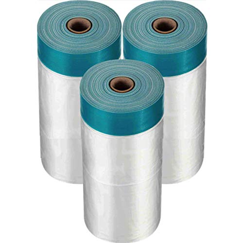 3x Gewebeband mit Folie ⎥ 300mm x 20m ⎥ klebemeister.eu blau von klebemeister