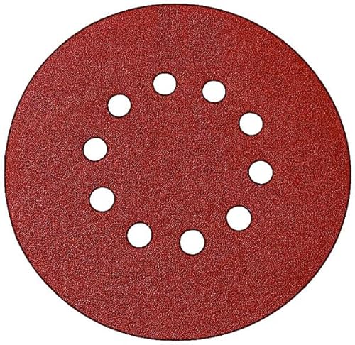 60x Schleifscheiben │ Ø 215 mm │ 10 Loch │ KORN WÄHLBAR │ für Exzenterschleifer │ Marke: klebemeister.eu (P100) von klebemeister