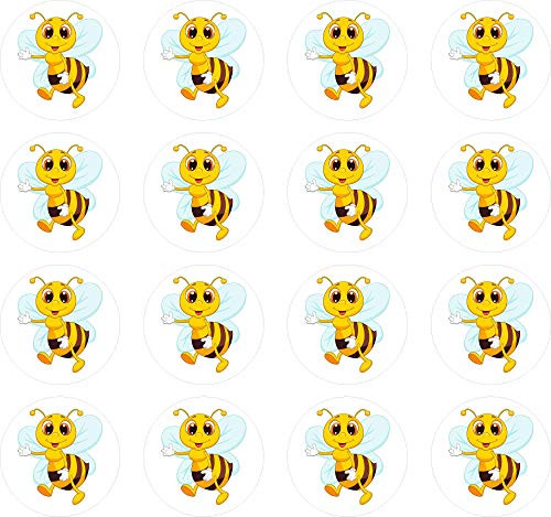Kleberio Aufkleber rund wetterfest lustige Biene 3,3 cm Sticker Auto Motorrad 36 Stück Kleberio Aufkleber rund wetterfest lustige Biene 3,3 cm Sticker Auto Motorrad 36 Stück von kleberio