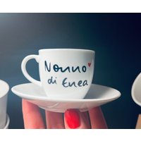 Espressotasse Nonno, Nonna Espressotasse Nonno, Nonna von kleckserei