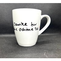 Tasse Danke Für Die Schöne Zeit, Zum Abschied Tasse Danke Für Die Schöne Zeit, Zum Abschied von kleckserei