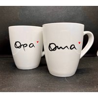 Tasse Oma, Opa, Oma 2024, Opa 2024 Tasse Oma, Opa, Oma 2024, Opa 2024 von kleckserei