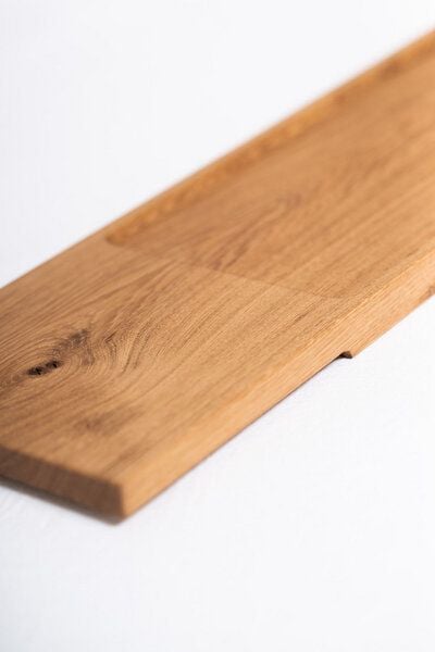 kleiderleiter_de Badewannenablage EBBA aus Holz (Eiche) in verschiedenen Längen von kleiderleiter_de