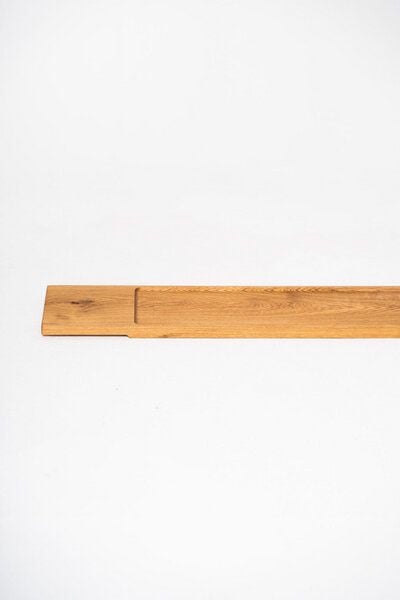 kleiderleiter_de Badewannenablage EBBA aus Holz (Eiche) in verschiedenen Längen von kleiderleiter_de