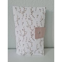 Wickeltasche, Windeltasche Tockenblumen, Weidenzweige, Maukätzchen, Personalisierbar Wickeltasche, Windeltasche Tockenblumen, Weidenzweige, Maukätzchen, Personalisierbar von kleidiMae